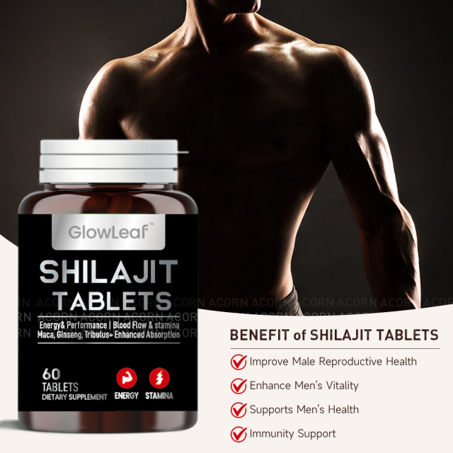 ACORN Shilajit Wholesale Supplement Manufacturers Ashwagandha Pure Shilajit Tablets