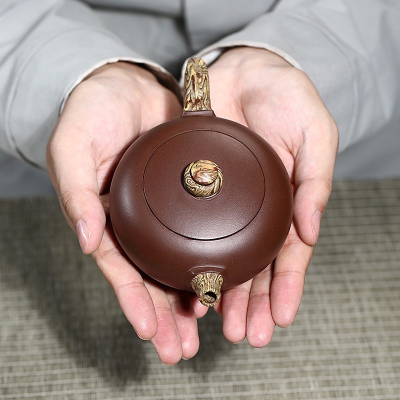 yixing teapot clayteapot chinese pot purple clay