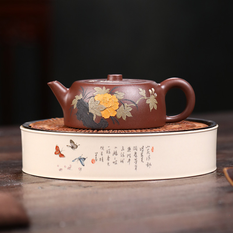 yixing teapot clayteapot chinese pot purple clay