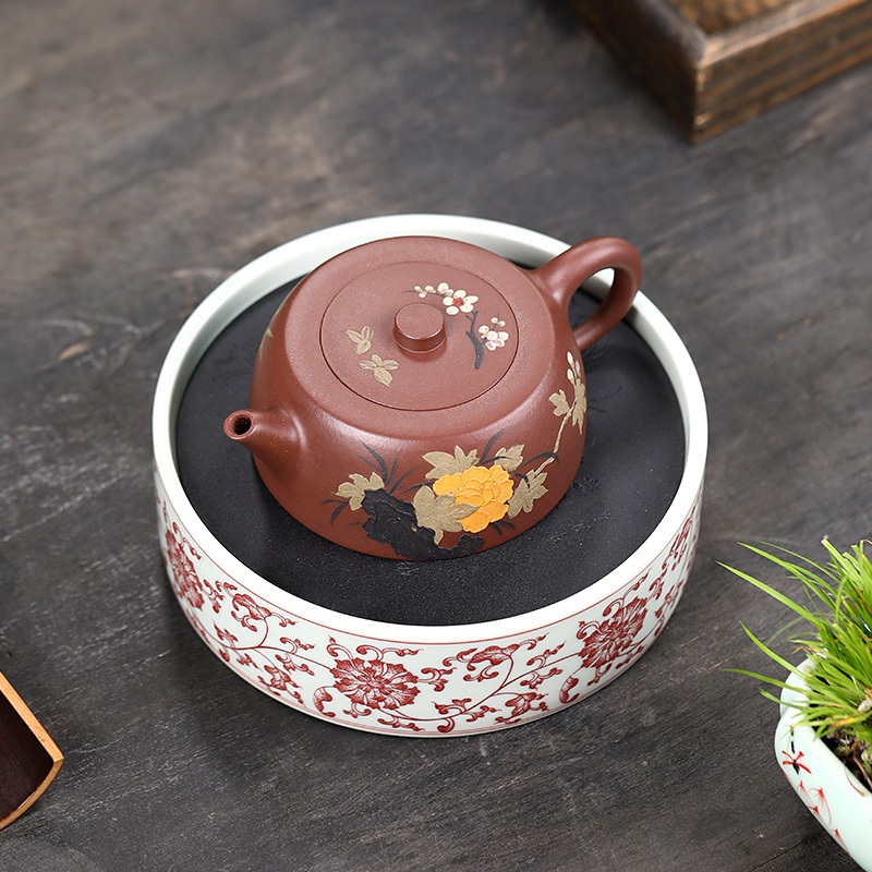yixing teapot clayteapot chinese pot purple clay