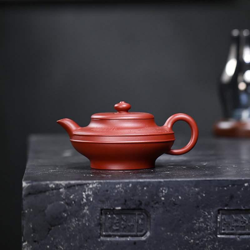 Yixing Zisha Teapot Original Ore Bottom Trough Qinghe Set Group Guogong Dong Yuefeng Handmade Teapot