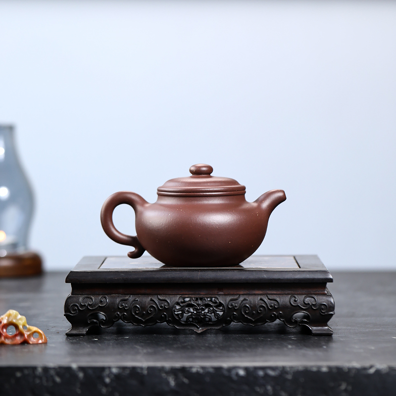 Yixing Purple Clay Teapot Original Mine Purple Clay Antique Teapot Famous Artist Wang Shiping Handmade Tea Set Teapot