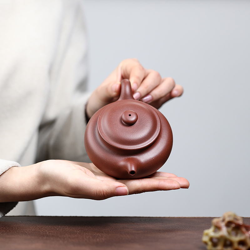 Yixing Purple Clay Teapot Original Mine Purple Clay Antique Teapot Famous Handmade Kungfu Tea Set Purple Clay Teapot