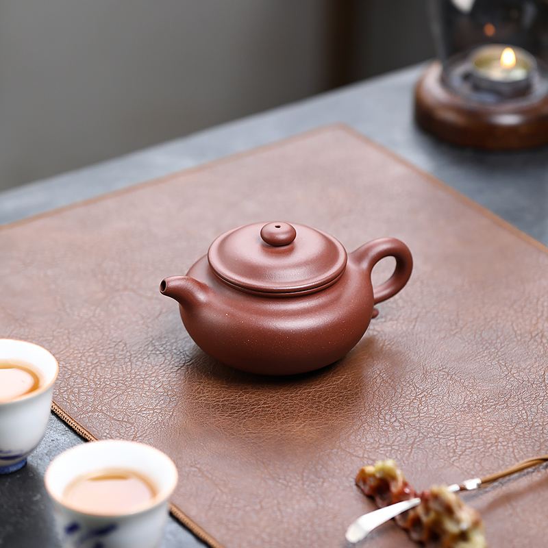 Yixing Purple Clay Teapot Original Mine Purple Clay Antique Teapot Famous Handmade Kungfu Tea Set Purple Clay Teapot