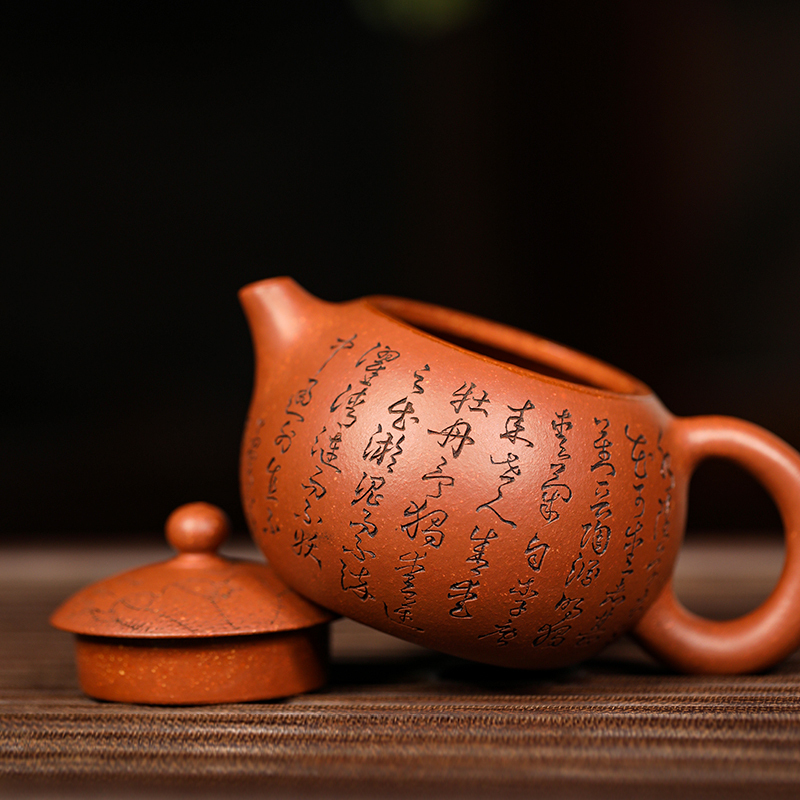 Yixing Purple Clay Teapot Original Mine Slope Clay Xi Shi Teapot Famous National Engineer Xu Xiaoya Handmade Teapot