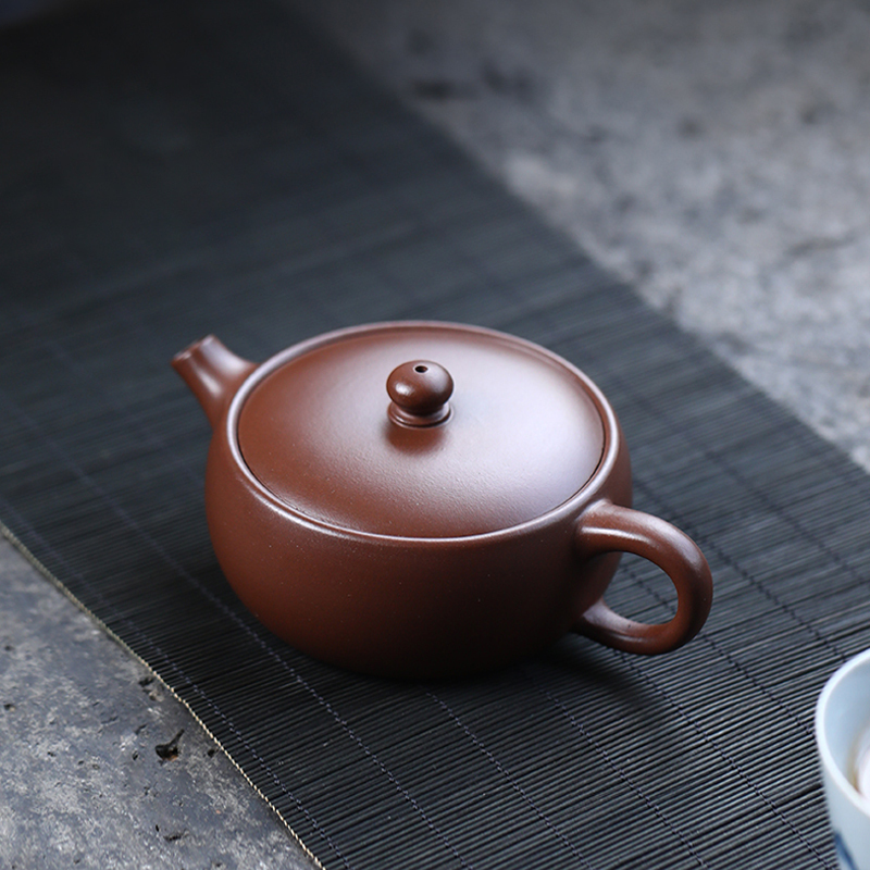 Yixing purple clay teapot handmade kung fu tea set teapot chinese teapot zini 170ml