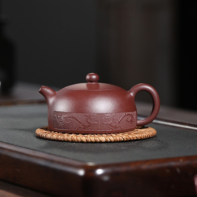 yixing teapot clayteapot chinese pot purple clay