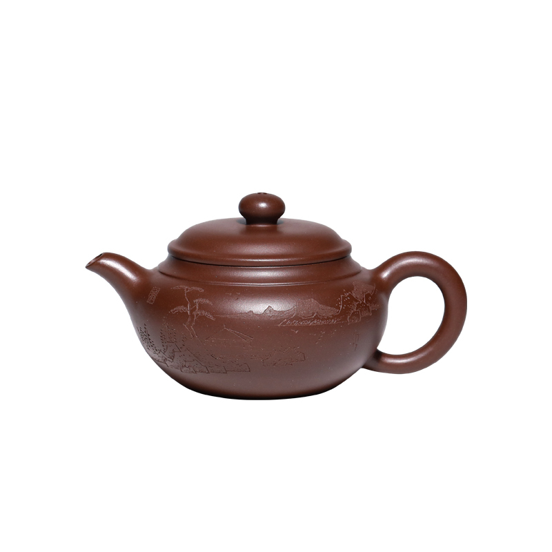 Yixing Purple Clay Teapot small capacity shiyi Good clay Original purple clay150ml