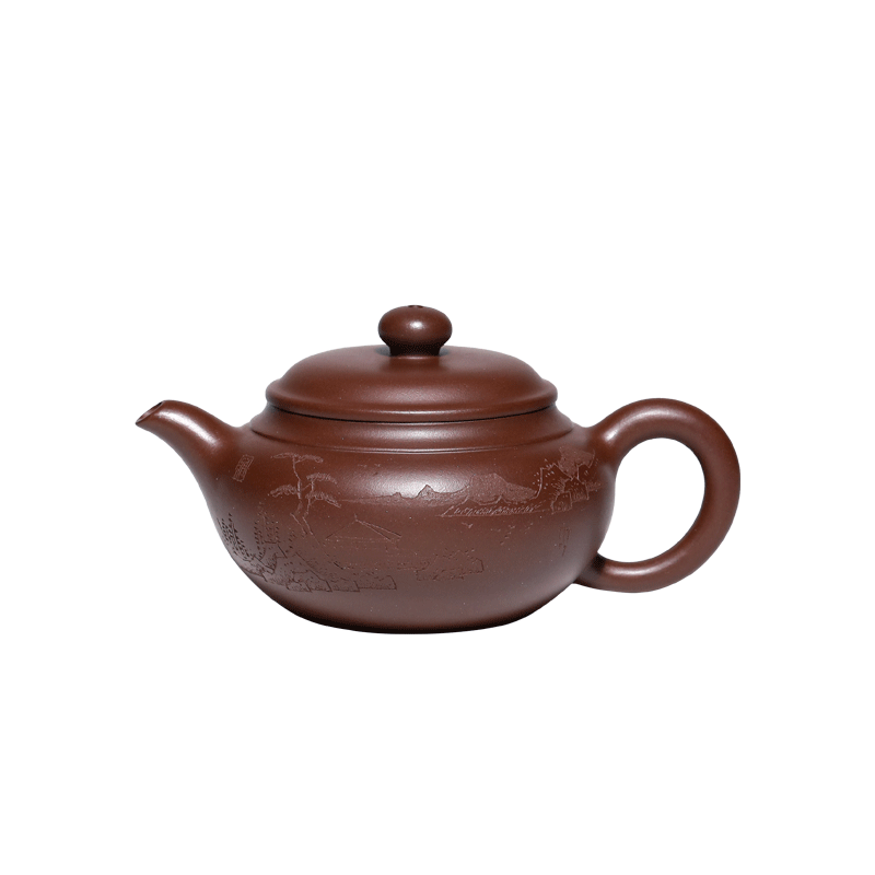 Yixing Purple Clay Teapot small capacity shiyi Good clay Original purple clay150ml