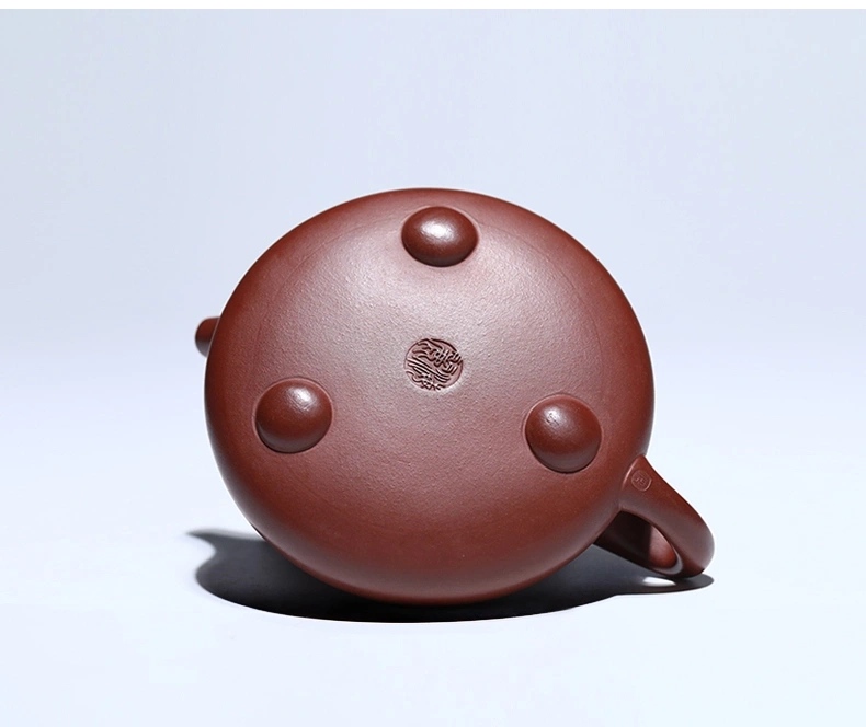 Yixing Purple Clay Teapot Jingzhou Handmade Kung Fu Tea Set 360ml Household Teapot