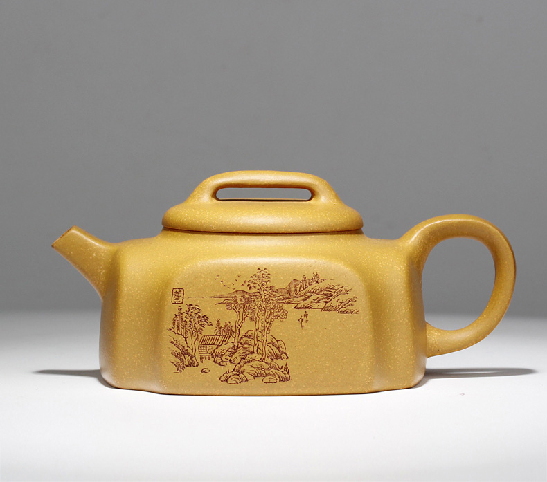 Yixing Purple Clay Teapot Classic shapes hand made Master Boutique Teapot 200ml