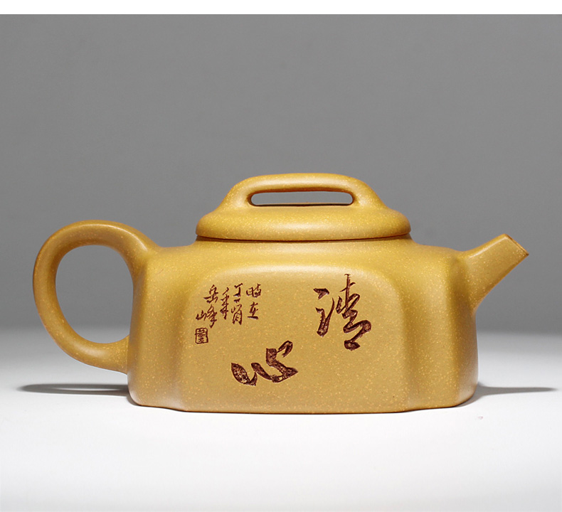 Yixing Purple Clay Teapot Classic shapes hand made Master Boutique Teapot 200ml