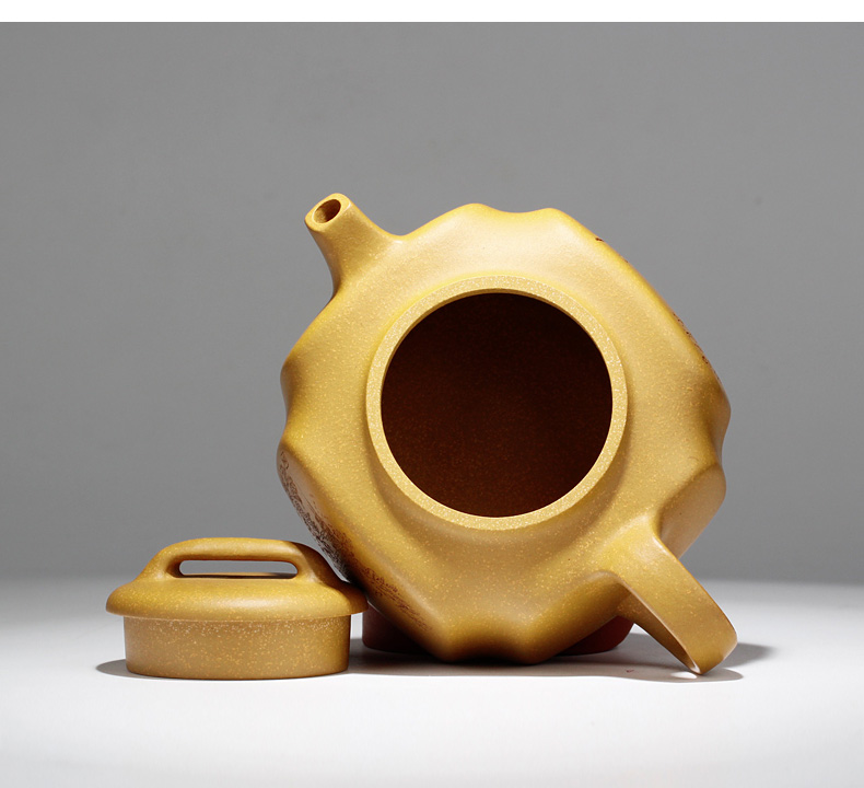 Yixing Purple Clay Teapot Classic shapes hand made Master Boutique Teapot 200ml