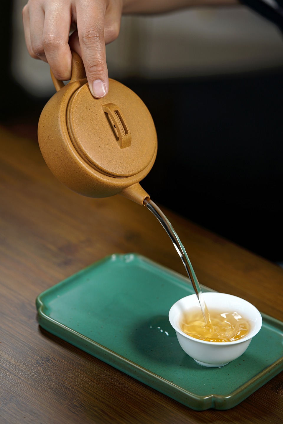 Yixing Purple Clay Teapot Golden Duan clay Large caliber hand made Practical vessel shapes 150ml