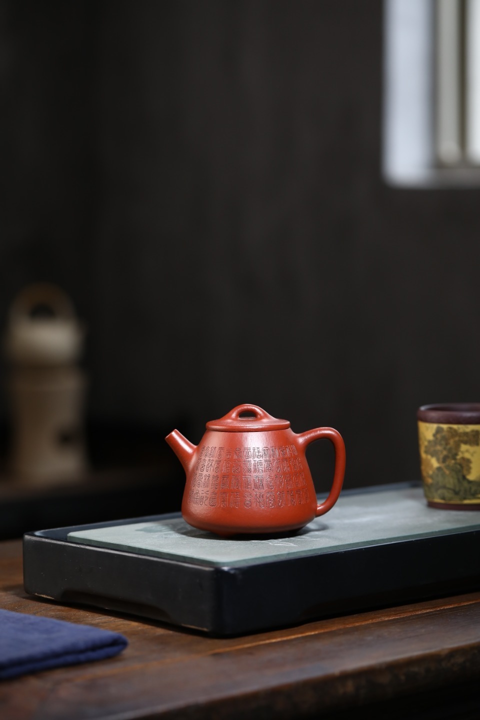 Yixing Purple Clay Teapot Original mine Zhu Ni hand made Classic shapes qinquan  230ml