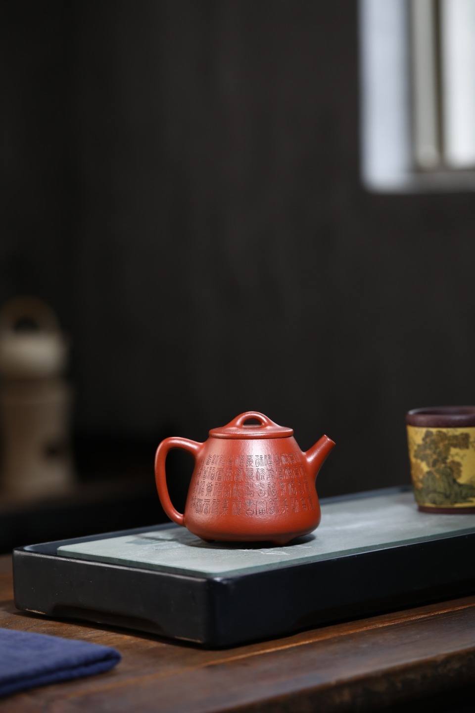 Yixing Purple Clay Teapot Original mine Zhu Ni hand made Classic shapes qinquan  230ml
