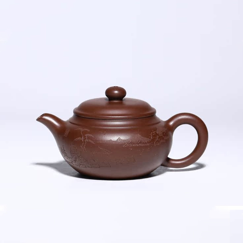 Yixing Purple Clay Teapot small capacity shiyi Good clay Original purple clay150ml