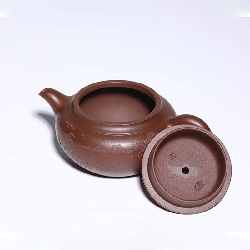 Yixing Purple Clay Teapot small capacity shiyi Good clay Original purple clay150ml