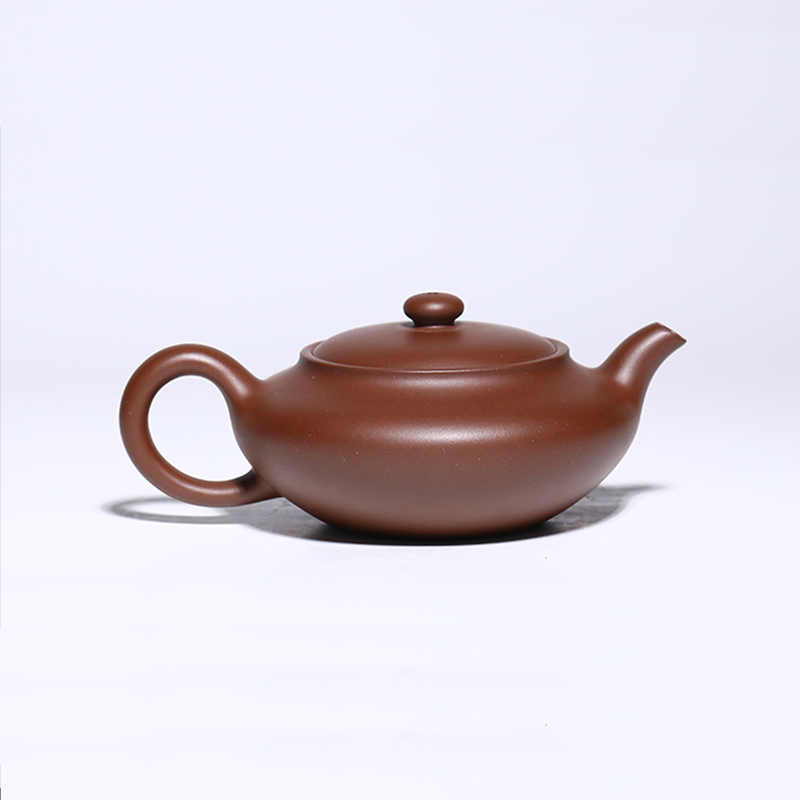 Yixing Purple Clay Teapot sculpture art bianfu Original purple clay hand made Boutique Teapot