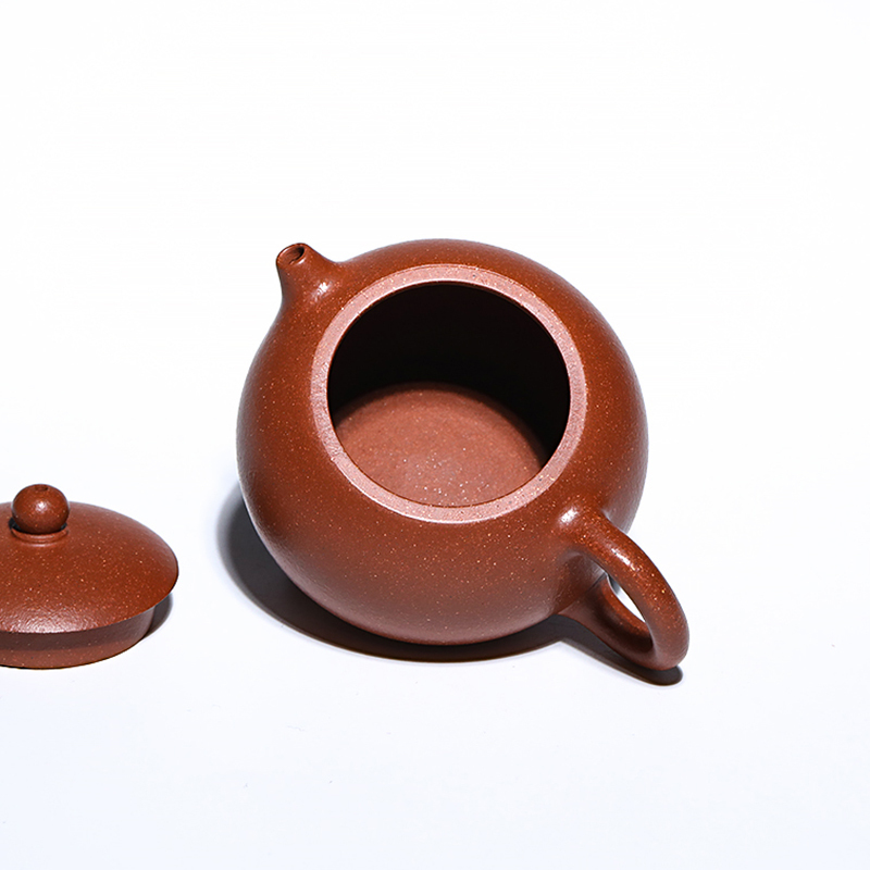 Yixing Zisha Teapot - Jiangpo Clay Fully Handmade Xishi Teapot  Tea Set Brewing Pot