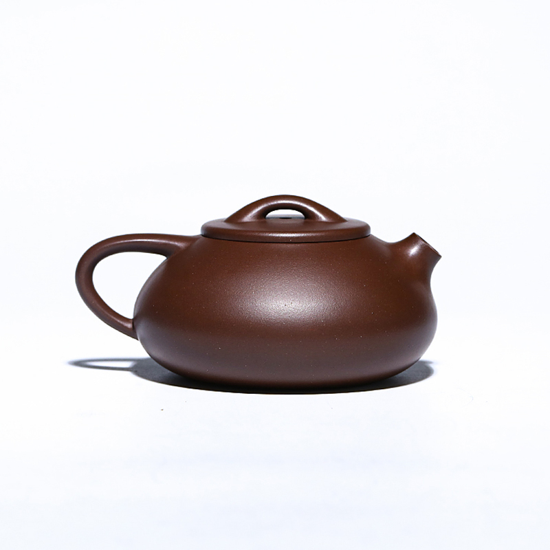 Original  purple clay pot, shipiao 160cc Yixing purple clay pot master handmade Kung Fu tea set