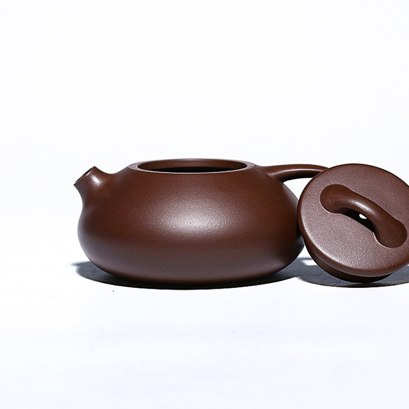 Original  purple clay pot, shipiao 160cc Yixing purple clay pot master handmade Kung Fu tea set