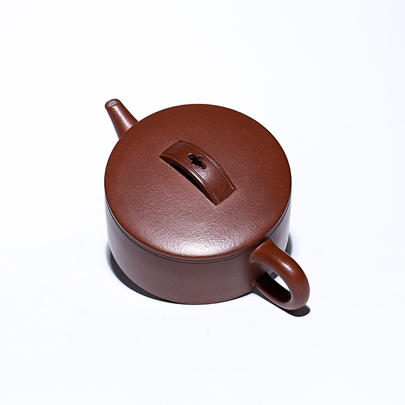 Yixing Purple Clay Teapot 200ml - Yuanhu Handmade Purple Clay Hanwa  Big Mouth Teapot - Traditional Chinese Kung Fu Tea Set