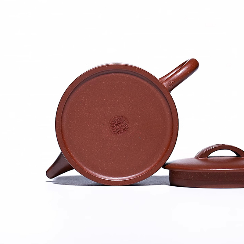 Yixing Purple Clay Teapot 200ml - Yuanhu Handmade Purple Clay Hanwa  Big Mouth Teapot - Traditional Chinese Kung Fu Tea Set