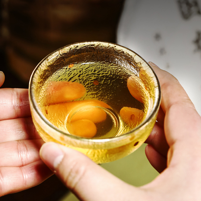 yuanhu goverment owned Puer tea Yunnan large-leaf sun-dried green tea cake