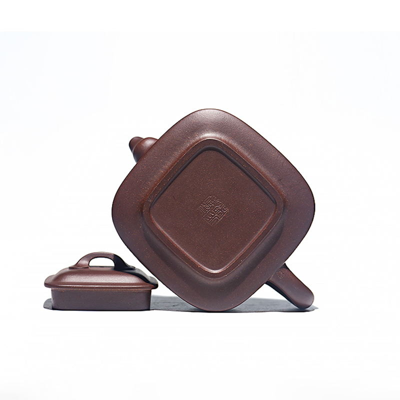 Yixing Purple Clay Teapot Raw Ore Purple Clay Four Seasons Ruyi Guogong Wu Xinping Handmade Tea Set Teapot