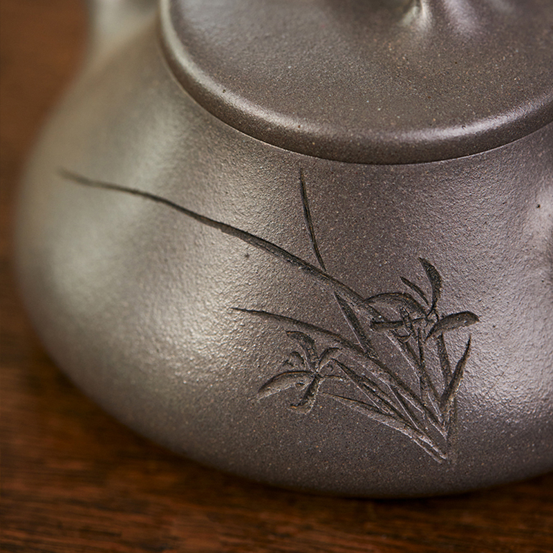Yixing Zisha Teapot Original Mine Qingduan Shiheng Stone Ladle Famous Artist Xu Xiaoya Handmade Tea Set Teapot