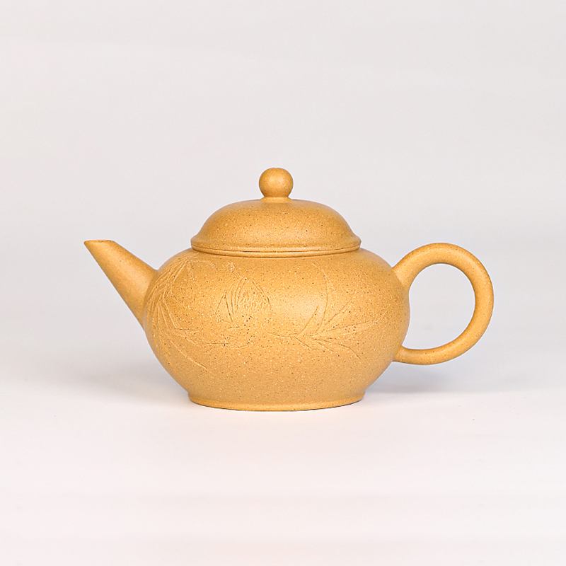 Yixing Zisha Teapot Raw Ore Clay Horizontal Teapot National Engineer Xu Xiaoya Handmade Tea Set Teapot