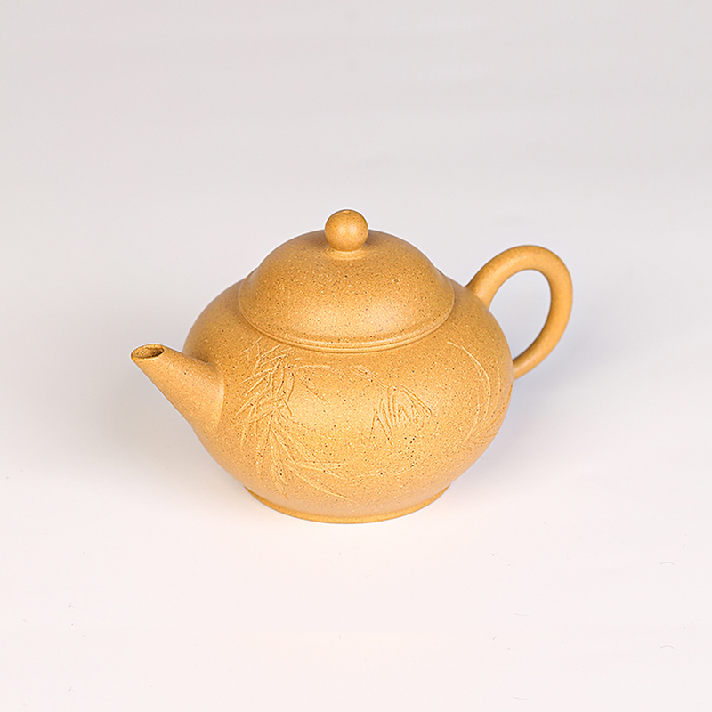 Yixing Zisha Teapot Raw Ore Clay Horizontal Teapot National Engineer Xu Xiaoya Handmade Tea Set Teapot
