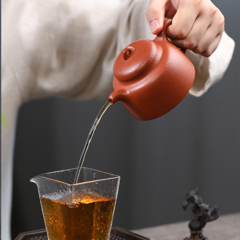 Yixing Zisha Teapot - Original Mine Slope Clay Echo Teapot - Handmade by Wu Xinping - Kung Fu Tea Set - Yuanhu