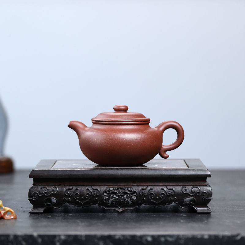 Yixing Purple Clay Teapot Original Mine Purple Clay Antique Teapot Famous Handmade Kungfu Tea Set Purple Clay Teapot