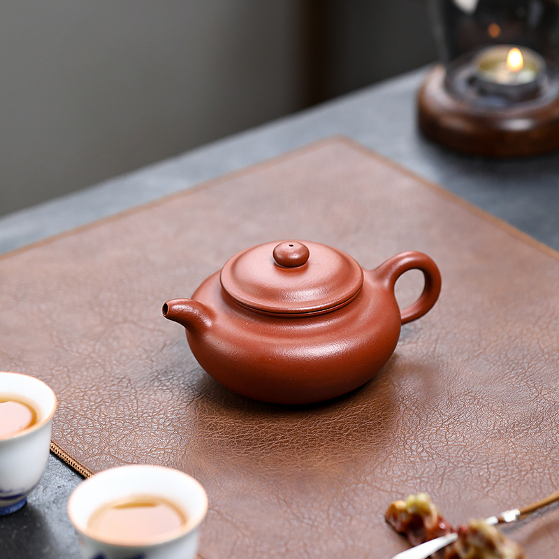 Yixing Zisha Teapot Original Mine Big Red Clay Antique Teapot Famous Handmade Kungfu Tea Set Teapot