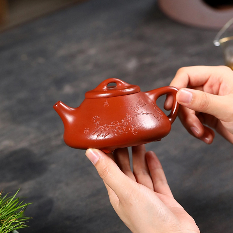 yixing teapot clayteapot chinese pot purple clay