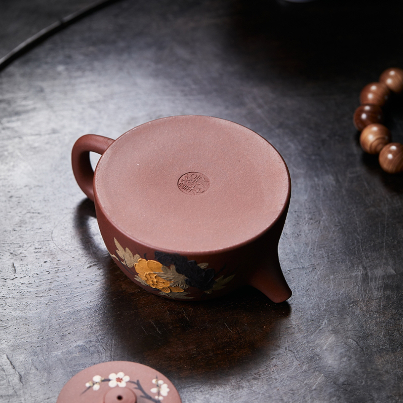 yixing teapot clayteapot chinese pot purple clay