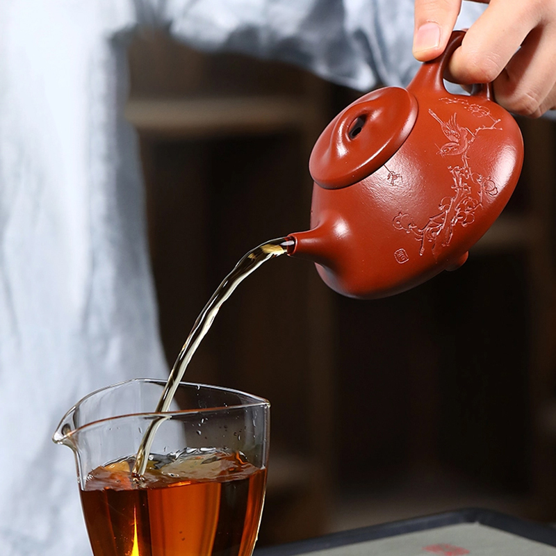 yixing teapot clayteapot chinese pot purple clay