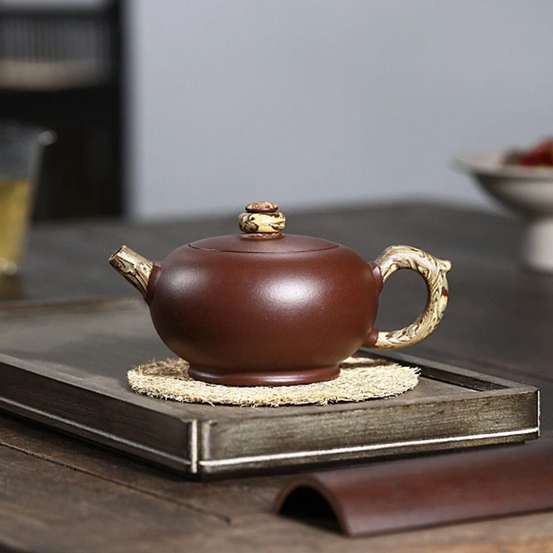 yixing teapot clayteapot chinese pot purple clay