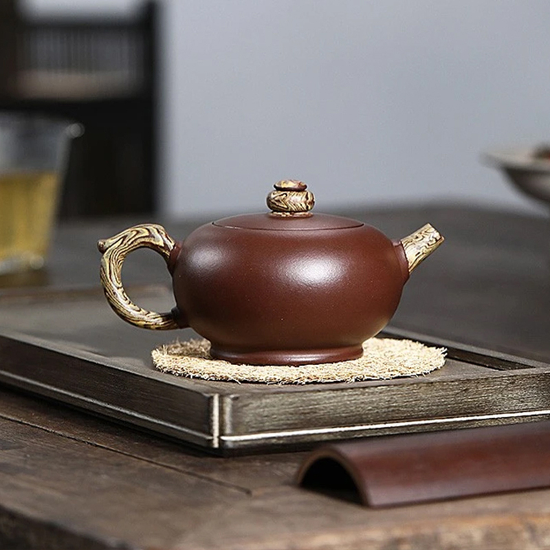 yixing teapot clayteapot chinese pot purple clay