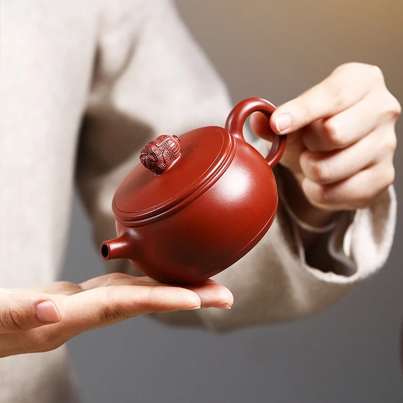 yixing teapot clayteapot chinese pot purple clay