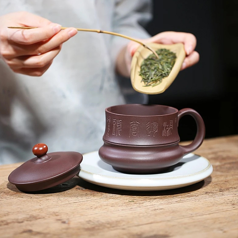 yixing teapot clayteapot chinese pot purple clay