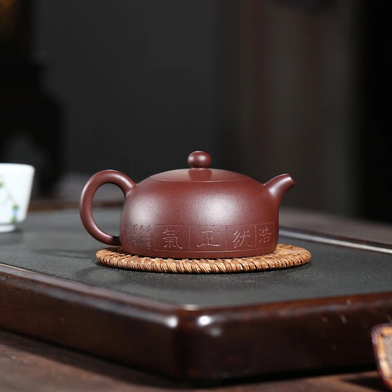 yixing teapot clayteapot chinese pot purple clay