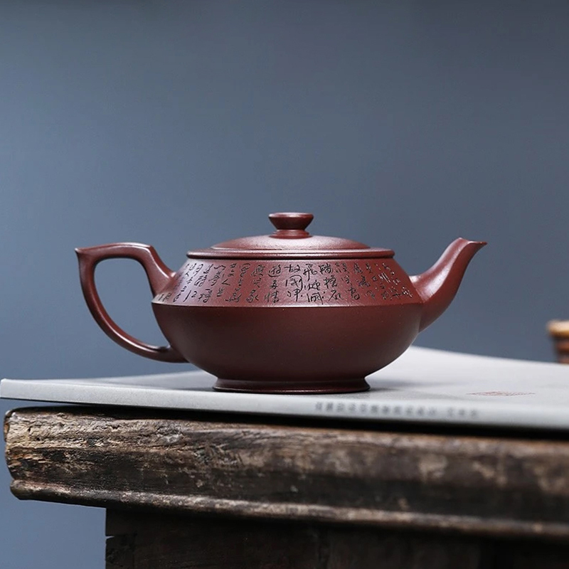 yixing teapot clayteapot chinese pot purple clay