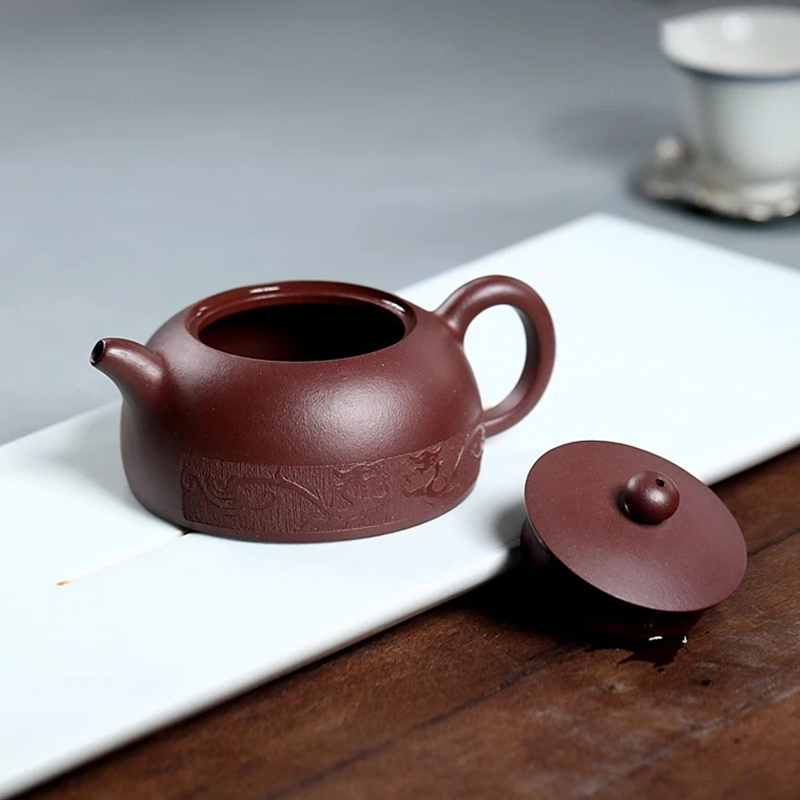 yixing teapot clayteapot chinese pot purple clay