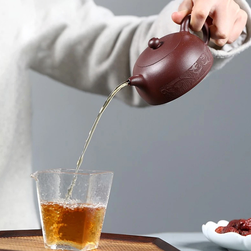 yixing teapot clayteapot chinese pot purple clay