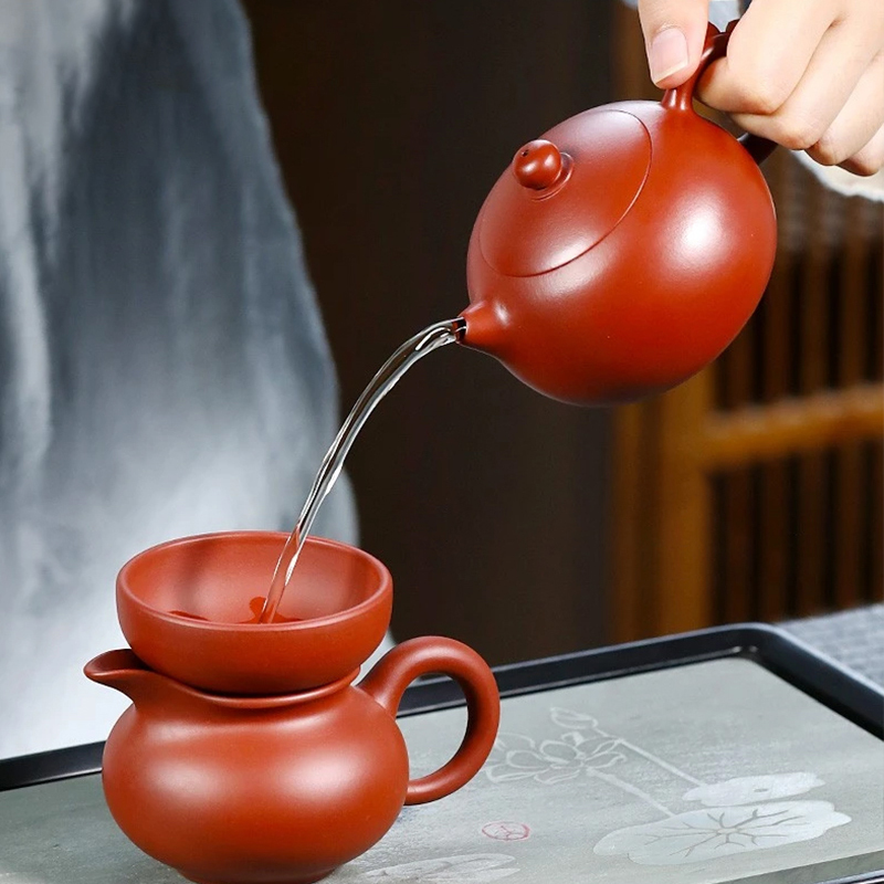 yixing teapot clayteapot chinese pot purple clay