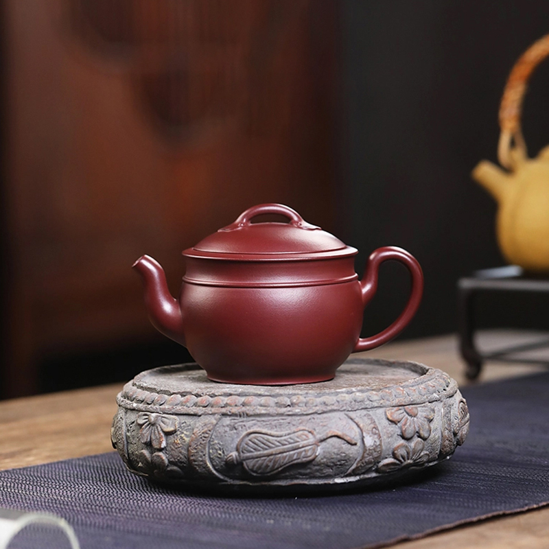 yixing teapot clayteapot chinese pot purple clay