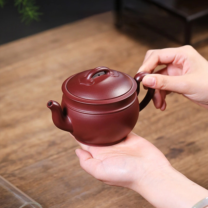 yixing teapot clayteapot chinese pot purple clay